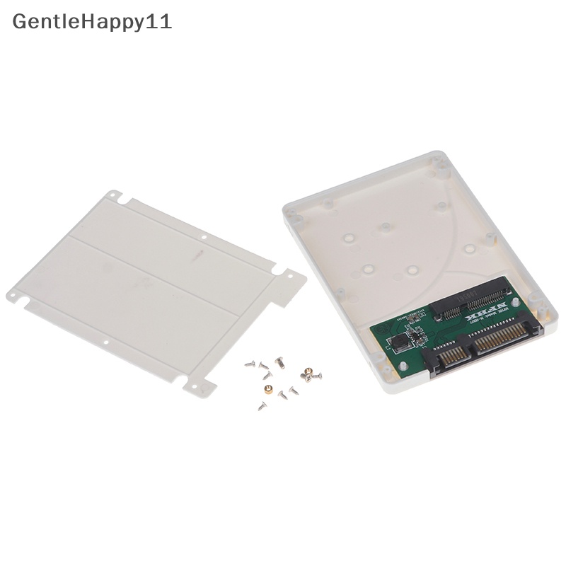 Gentlehappy Mini pcie msata adapter ssd to 2.5 inch sata3 adapter card Dengan case sata adapte id