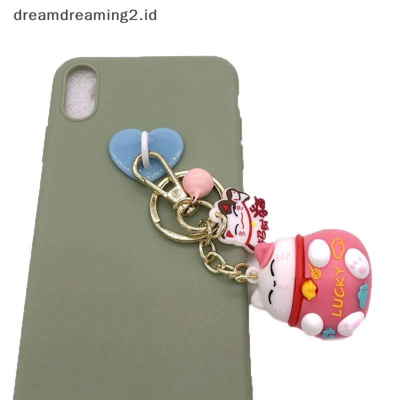 (drea) Kawaii Perekat Logam Jantung Telepon Pesona Holder Ponsel Case Jari Cincin Stand Hooks Gesper Ch Clasp Aksesoris//