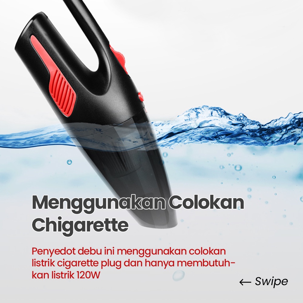 Alat Penyedot Debu Mobil Listrik Vacuum Cleaner Penghisap Debu Sedot Debu