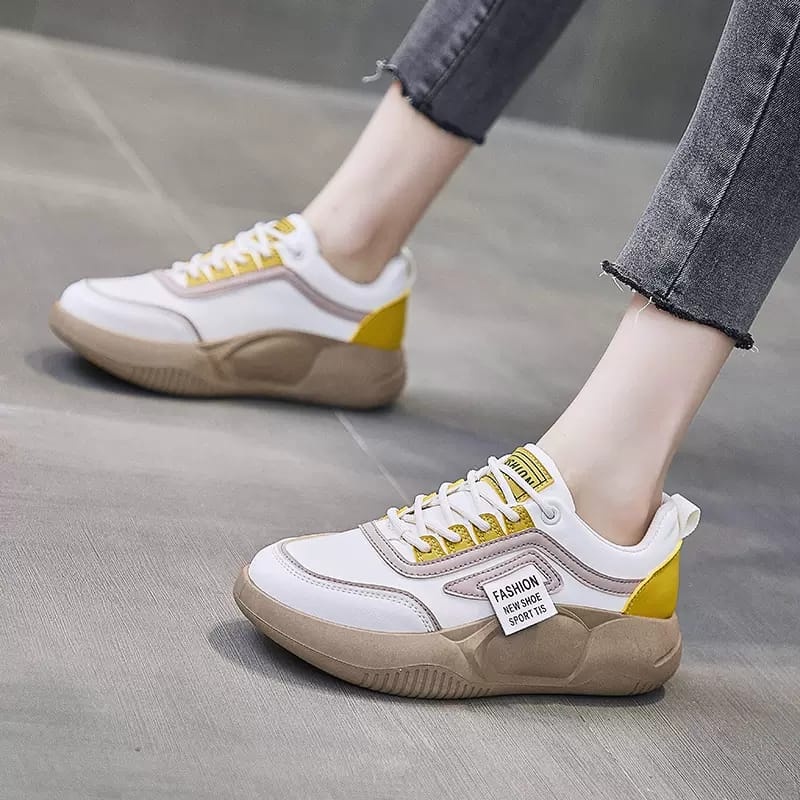 [DREAM] 274 Sepatu Sneakers Casual Wanita Fashion Korea Sport Shoes Karet Premium Quality