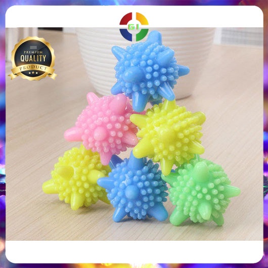 Magic Laundry Ball Dryer Ball Anti Winding / Bola Mesin Cuci Multi-Color