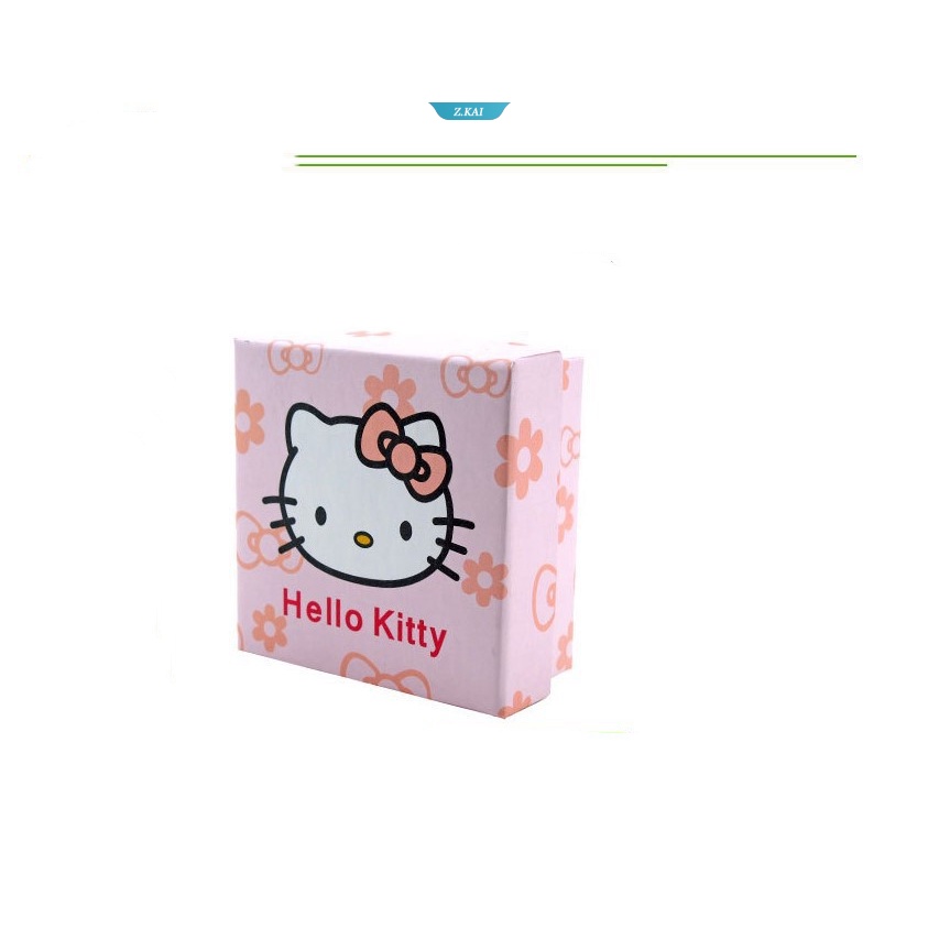 Hellokitty Paper Pink Packaging Kawaii Doll Jewellery Box Gift Kotak Kemasan Pink Perhiasan Wanita Kalung Mainan Gift Box [ZK]