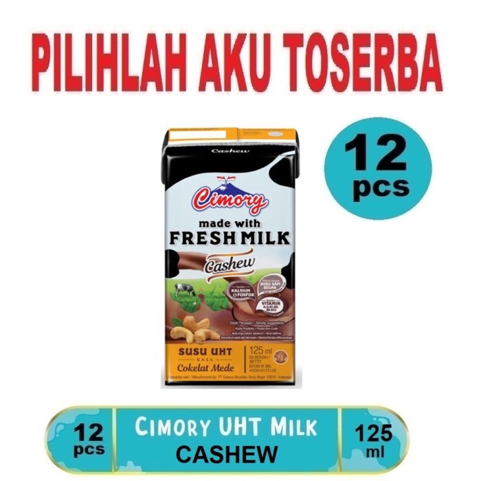 Susu CIMORY CASHEW MINI 125 ml - ( HARGA 12 pcs )