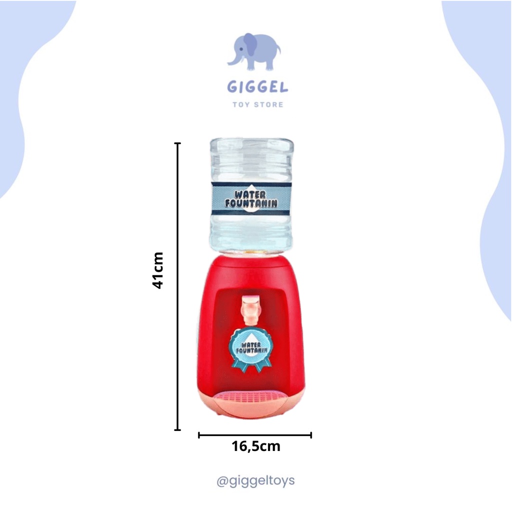 [ Giggel ] Mainan Anak Big Water Dispenser / Jumbo Dispenser Anak / Dispenser Karakter Anak