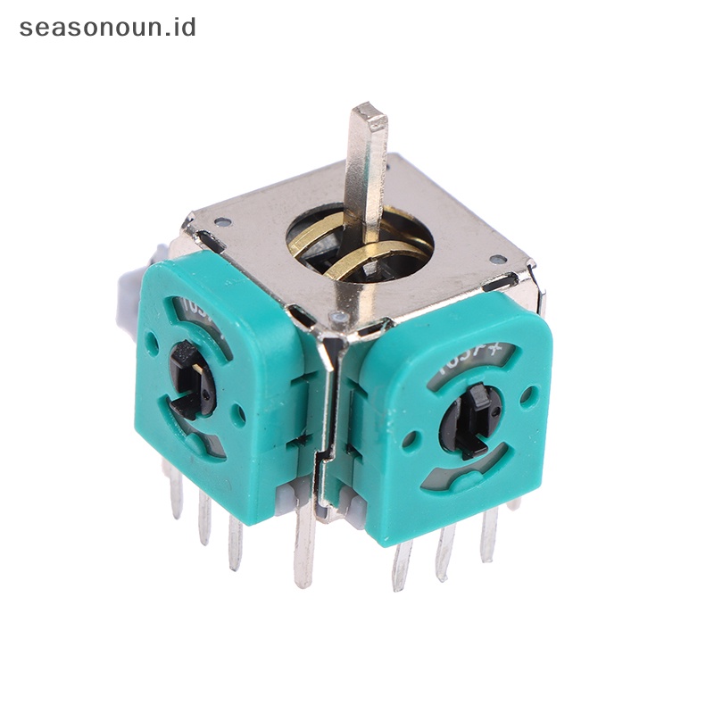 Seasonoun 2Pcs Modul Sensor Joy Axis Stik Ana 3D Untuk Controller PS4/Xbox One.