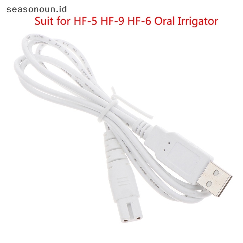 Seasonoun Kabel USB Charging Line Suit HF-5 HF-9 HF-6 Oral Irrigator Teeth Water Flosser.