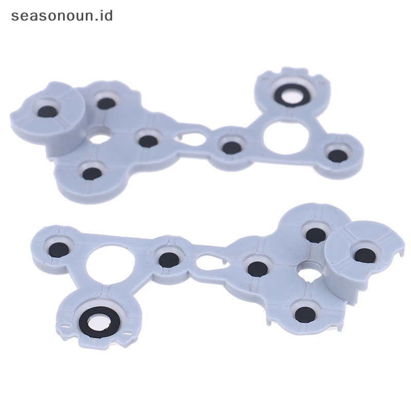 Seasonoun 2Pcs Tombol Karet Konduktif Silicon conductive rubber Untuk controller Xbox One.