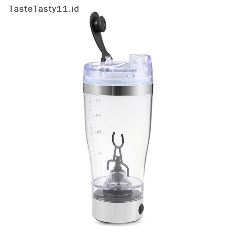 Tastetasty USB Rechargeable Electric Mixing Cup Portable Protein Bubuk Shaker Botol Mixer Pengocok Botol Pengocok Protein Pengocok Protein Cup Shaker.