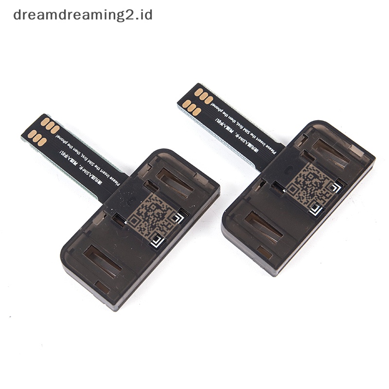 (drea) Adaptor SIM Card Reader SIM Kartu Mini SIM Nano Untuk Hp Android (Plug And Play)//