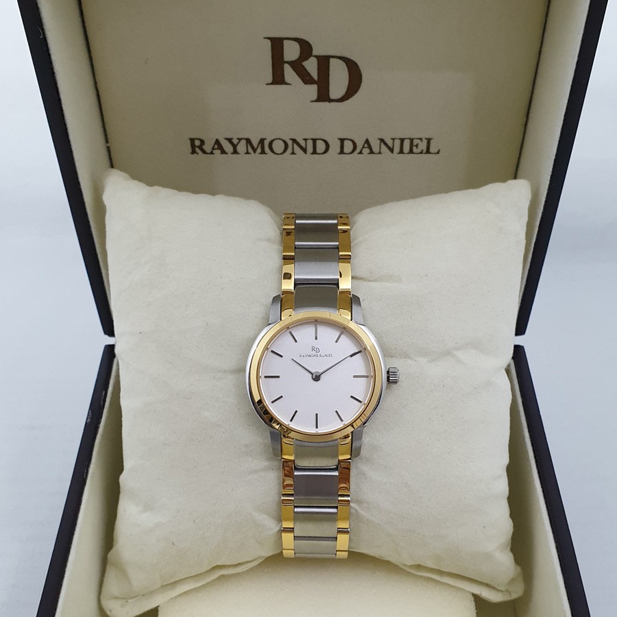 Raymond Daniel RD 223 Kombinasi Silver Gold, Jam Tangan Wanita, Original