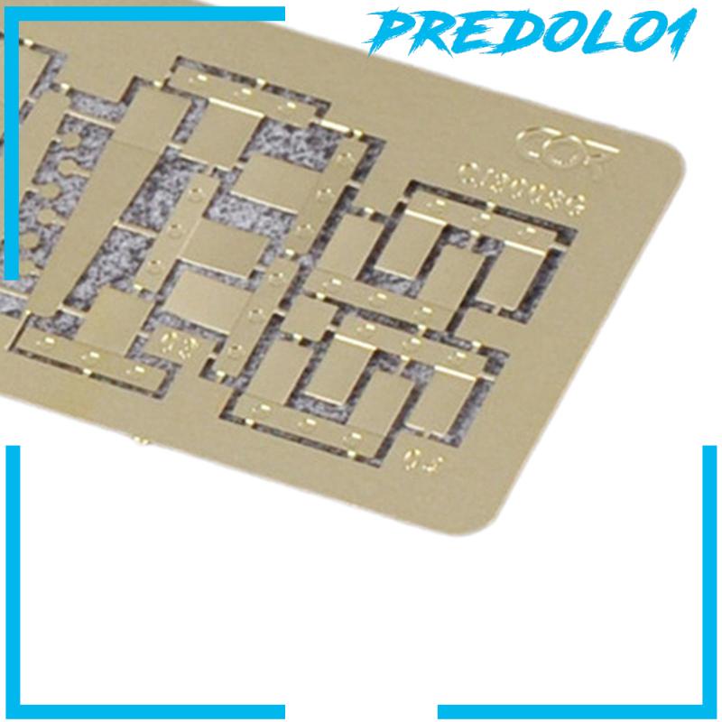 [Predolo1] Skala1: 35model Puzzle 3D Layout Engsel Kuningan Dioramas Koleksi Handmade