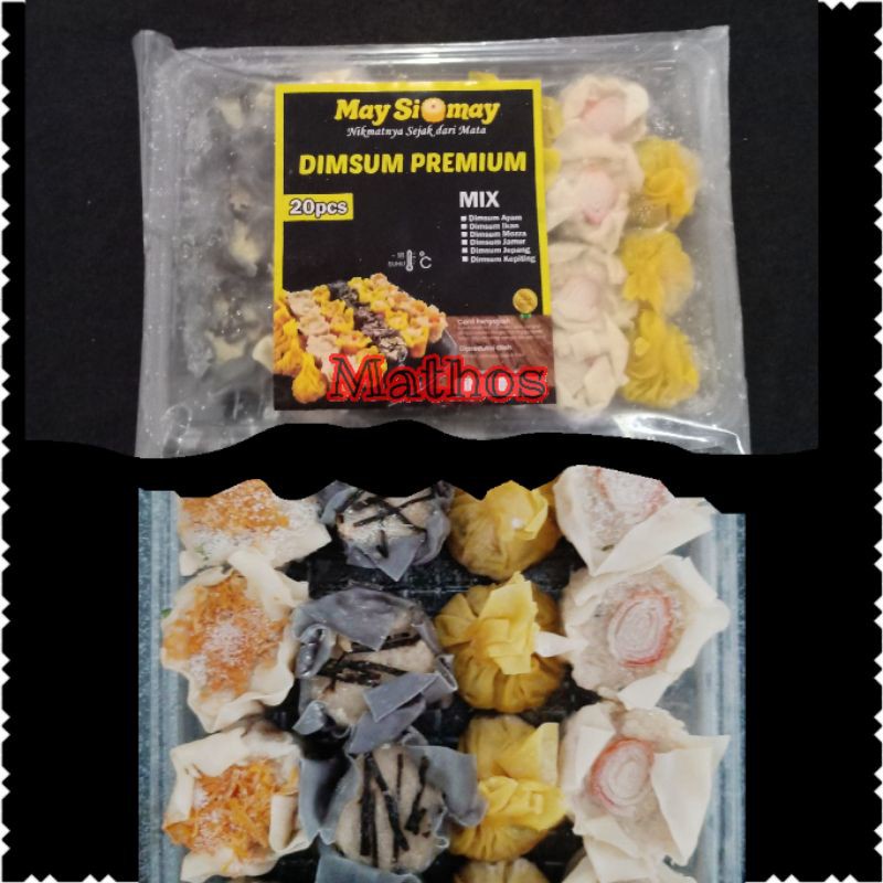 

Dimsum mix premium mathos isi 20 - may siomay