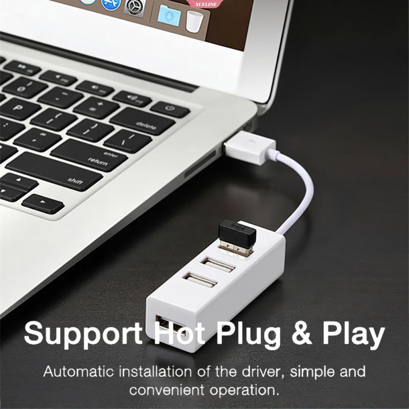 Peripherals Komputer USB Kecil Hub USB Splitter Mini Kecil Empat Port USB 2.0 Hub Docking Stations USB Hub Docking Stations [ZXL]