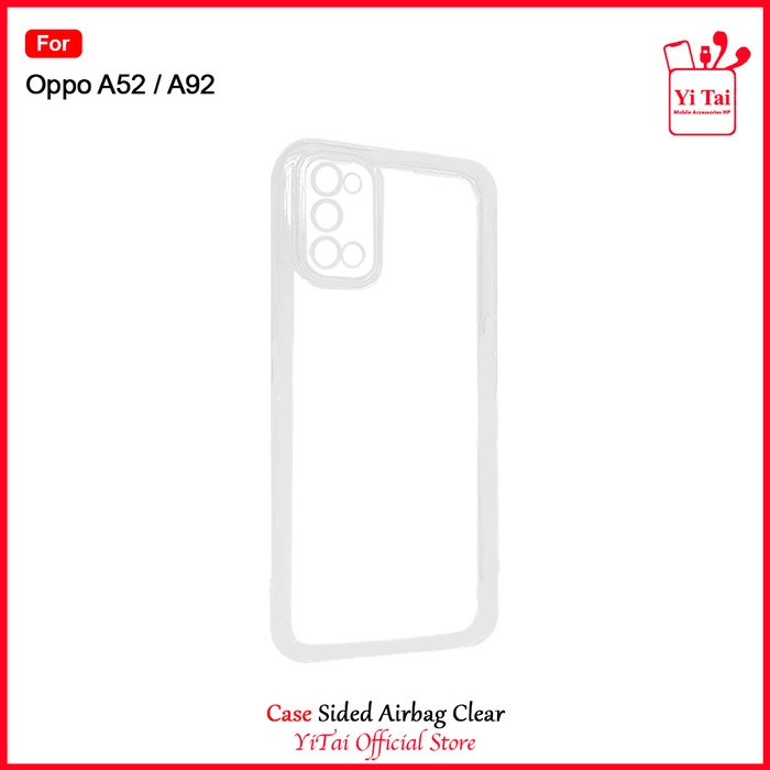 YITAI - YC36 Case Sided Airbag Clear Oppo A52 Oppo A92