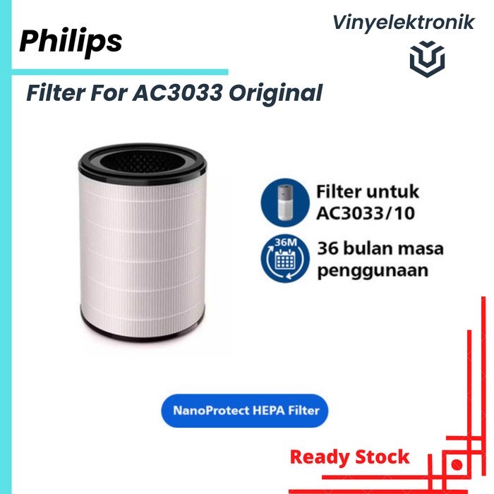 Philips FY3430/30 Refil Filter Nano AC3033/10 AC-3033/10 FY-3430/30