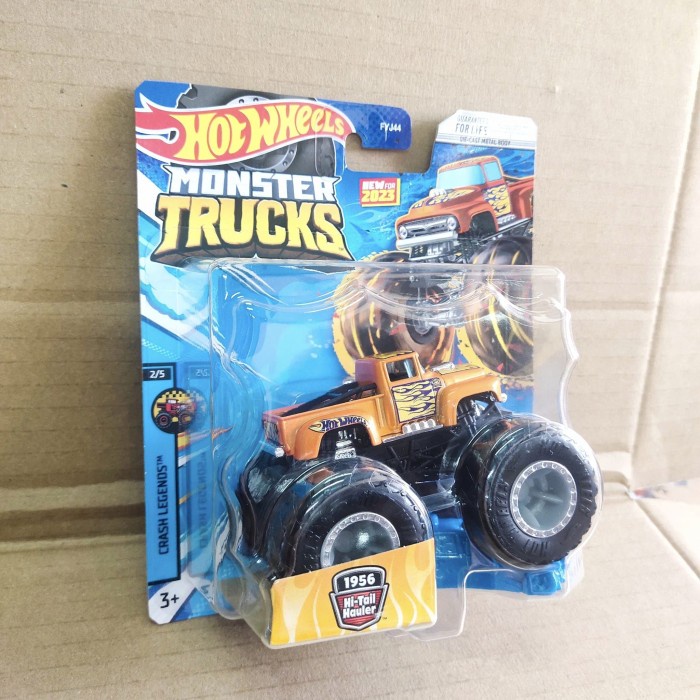 Hotwheels Monster Trucks 1956 Hi-Tail Hauler Crash Legends