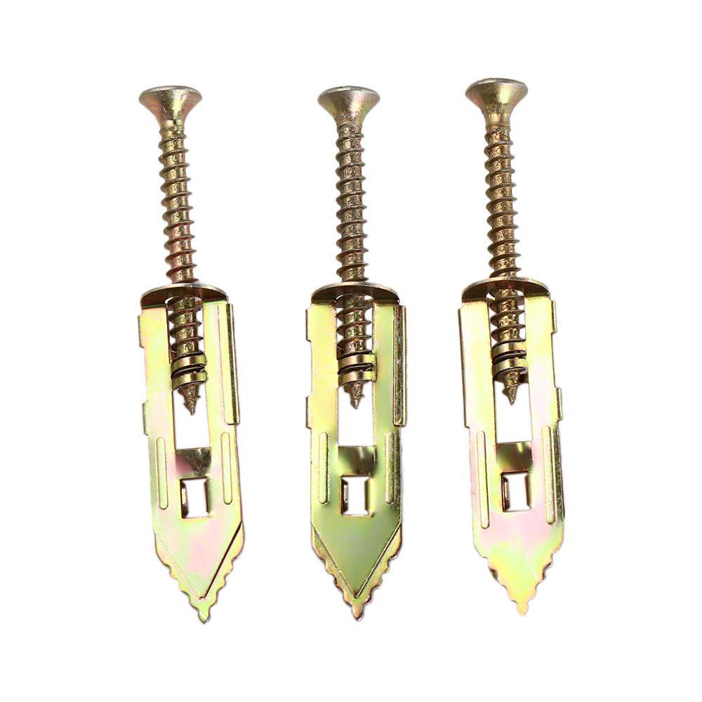 NICKOLAS1 Sekrup Paku Ekspansi Baja Mangan Untuk Papan Gypsum Eternit Paku Eternit Dinding Pasang