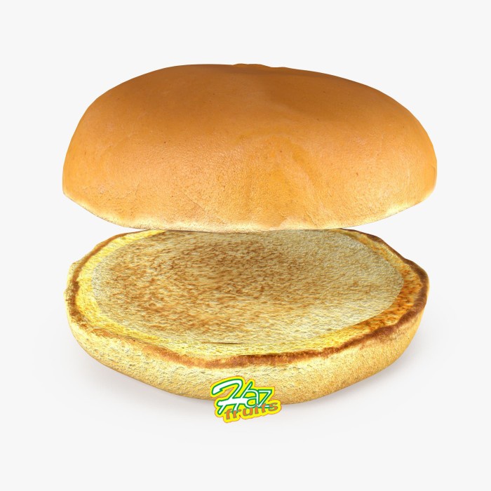 

Bon Patis Burger Bun|Roti Burger 72pcs x 60gr