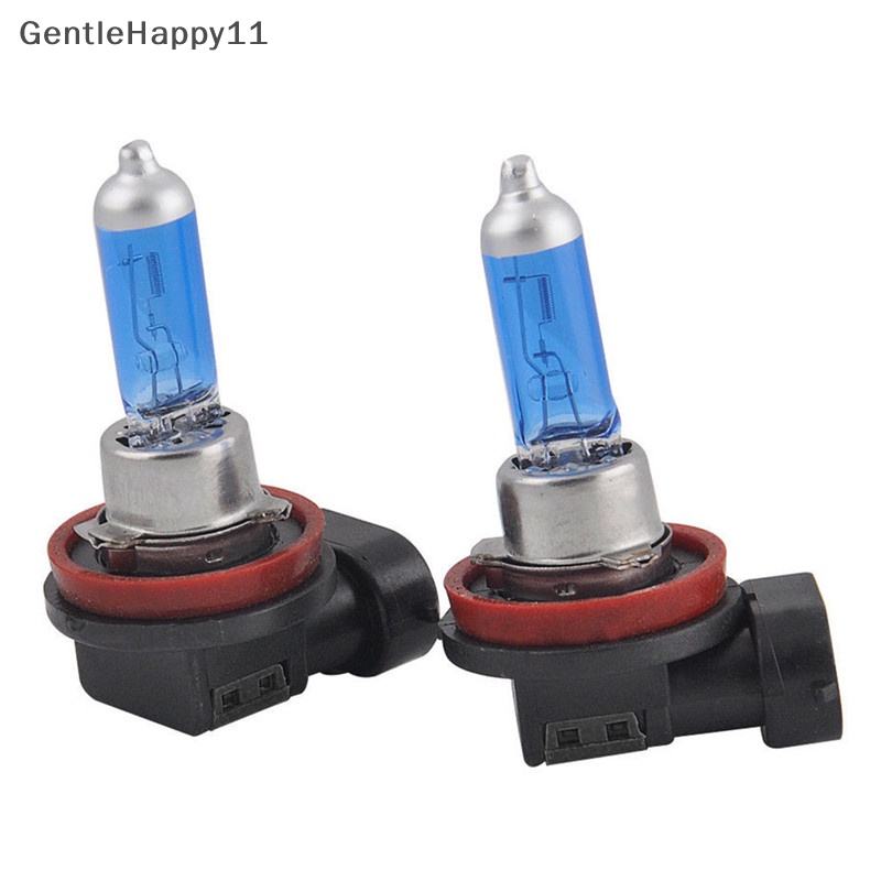 Gentlehappy 2PCS H11 12V 55W Super Terang Ultra White Fog Haen Bulb Lampu Kepala Mobil id