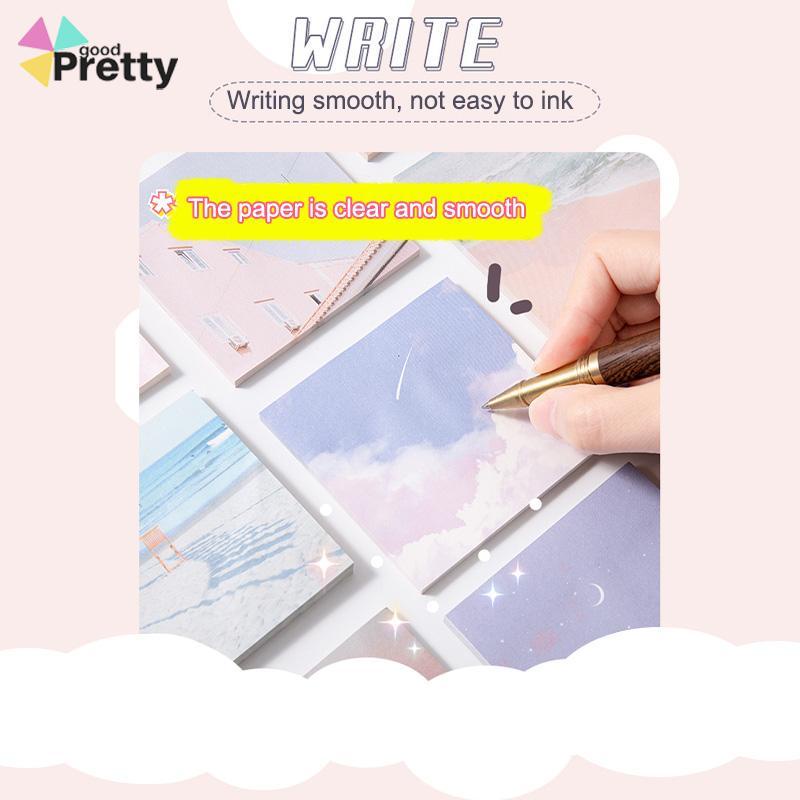 Ins Sticky Note Girls Heart Cute Sticky Note Style Student Stationery Sticky Notes Minimalis - PD