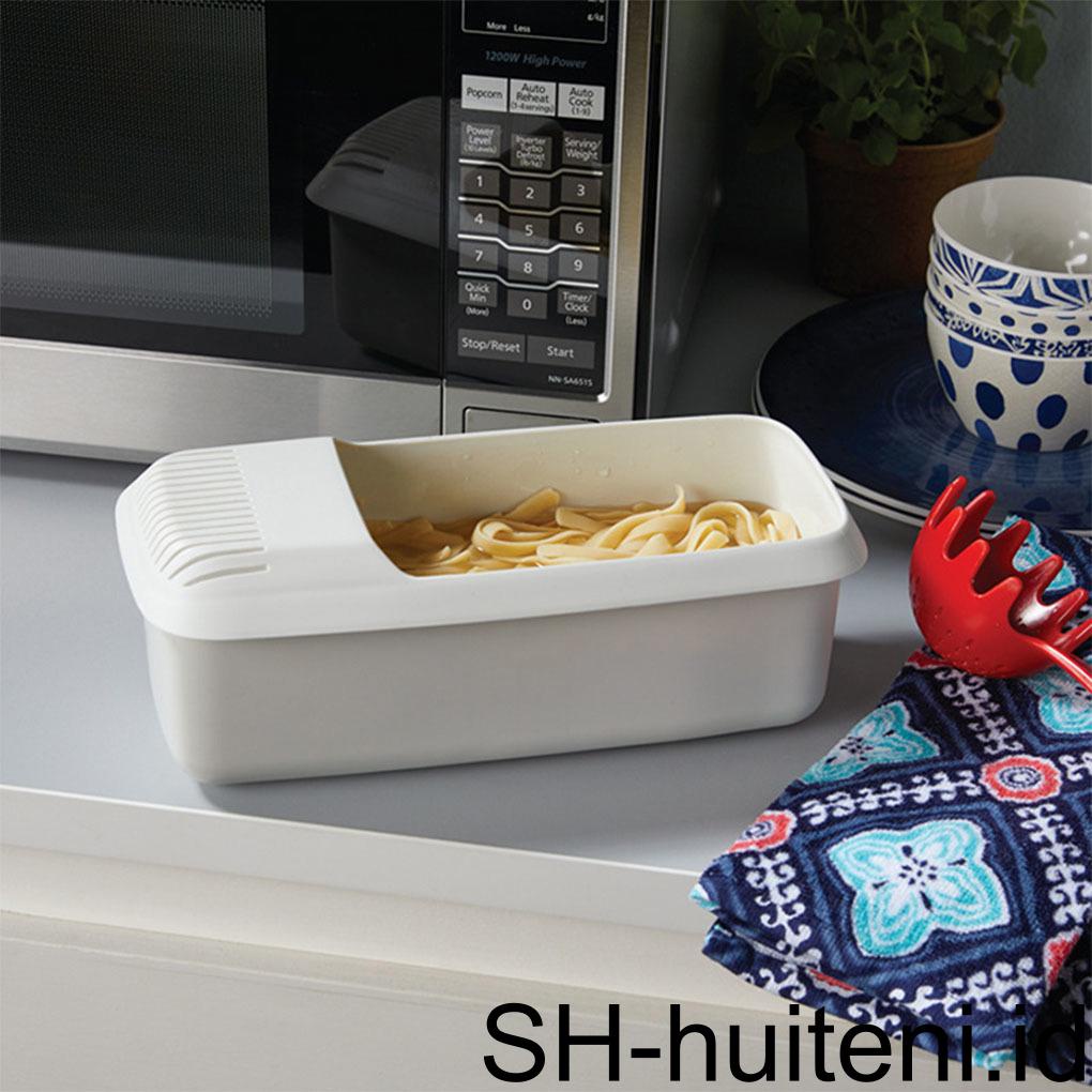 Drain Basket Portable Washable Tahan Panas Rumah Sayur Buah Cuci Mie Masak Spaghetti Pastas Bowl