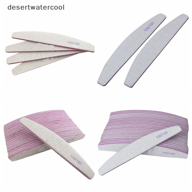 Deid 1/5PCS Nail Art Sanding Files Blok Penyangga Manicure Pedicure Alat UV Gel Martijn