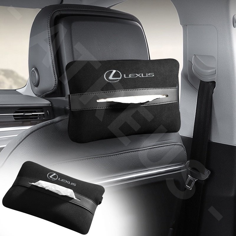 Lexus Car Tissue Storage Bag Car Seat Armrest Box Kotak Handuk Kertas Untuk Lexus rx 570 RX300 LX570 CT200H NX250 RX350 LX470 IS NX ES