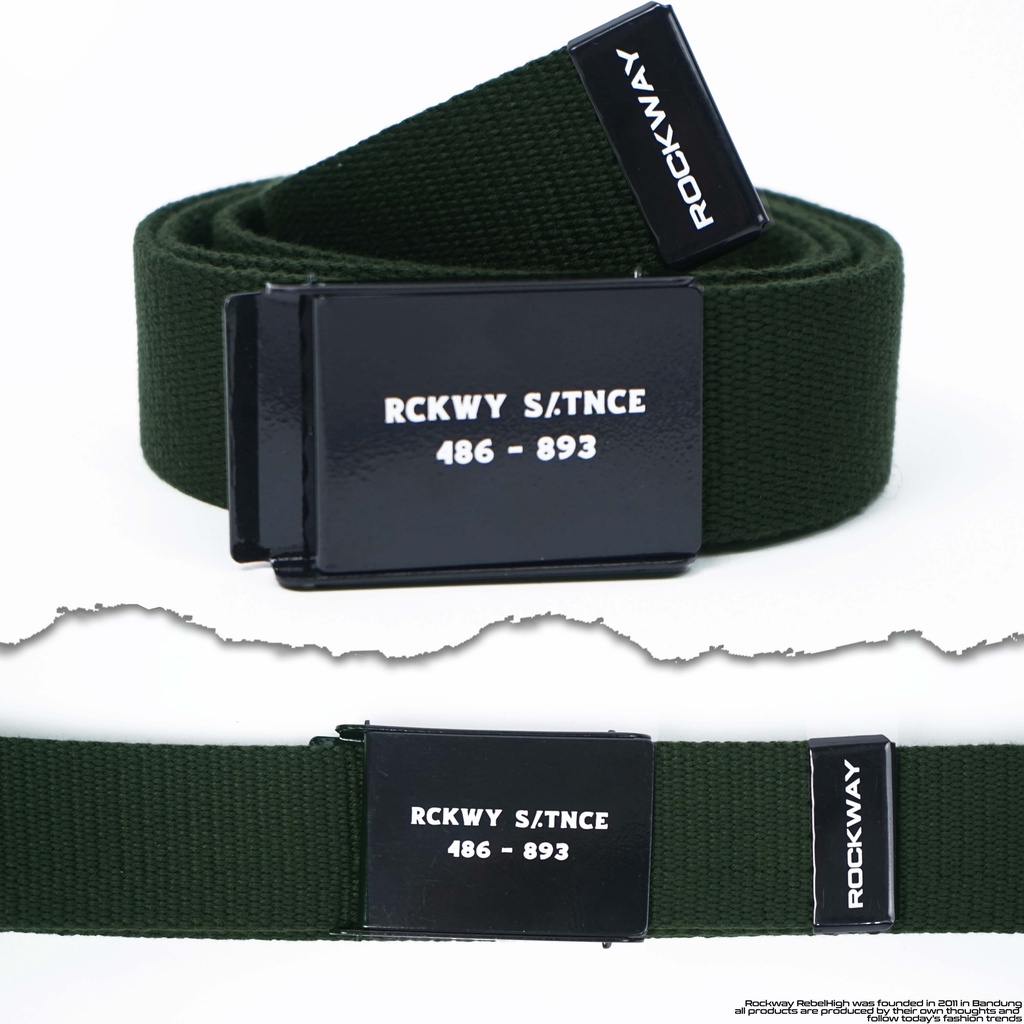 Stalker X Rockway Webbing Belt V7