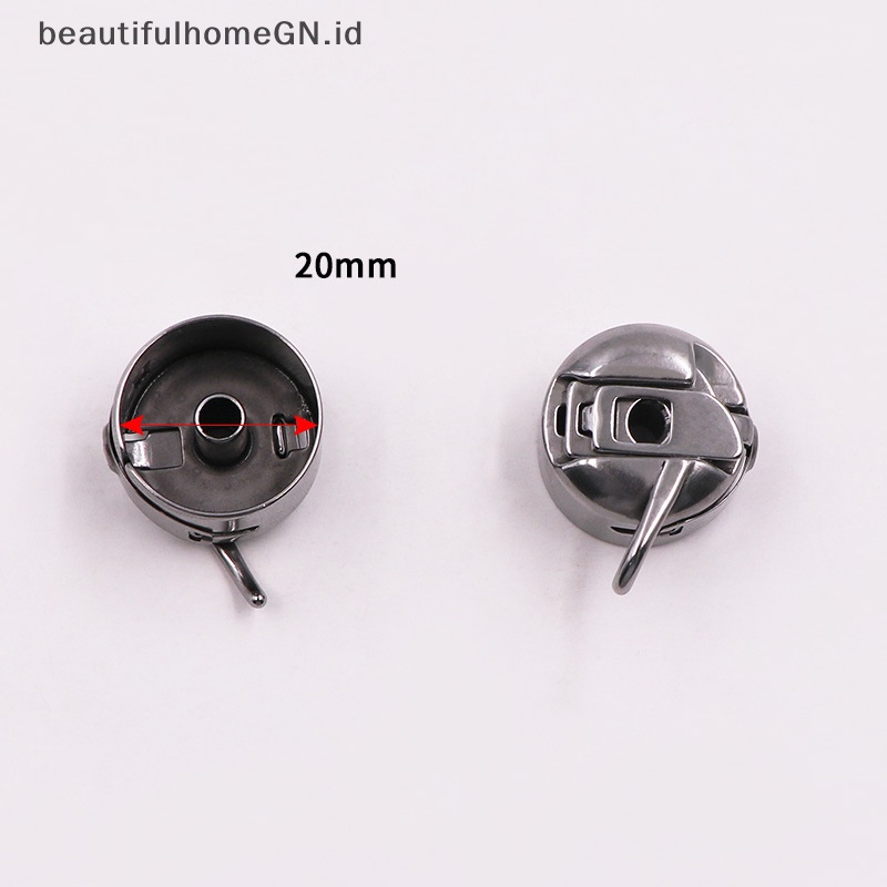 {Cantik} Mesin Jahit Bobbin Case Stainless Steel Bobbin Case Untuk Mesin Front Loading 15kelas Cocok Untuk Mesin Jahit Rumah Tangga~