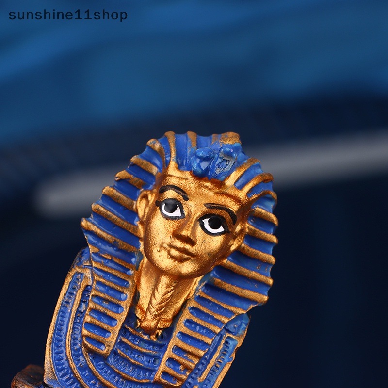Sho Patung Patung Raja Pharaoh Mesir Patung Kuno Koleksi Mythoy Patung Miniatur Mesir Dekorasi Rumah Boneka N