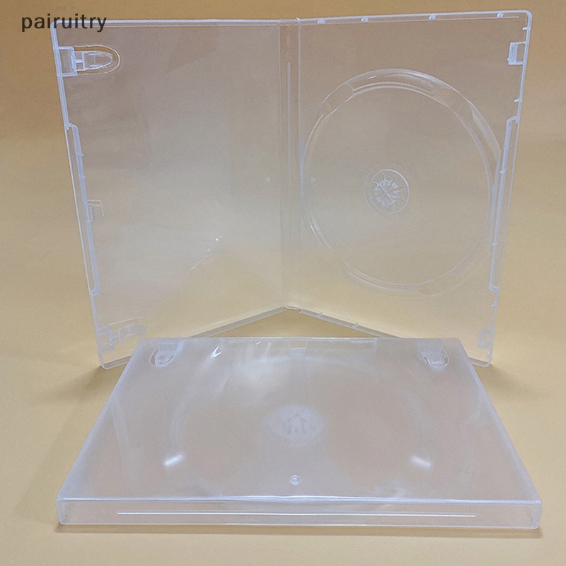 Prt Kotak CD Bawah Transparan Kosong CD Case Plastik PP Milky Transparan CD Case CD Case Kapasitas 1disk PRT