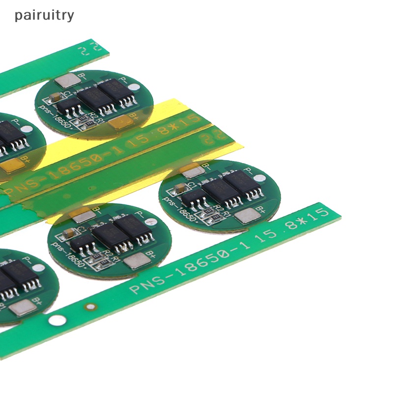 Prt 10Set 3.7V 4A Arus 18650litium Universal Dual Mos Protection Board PRT