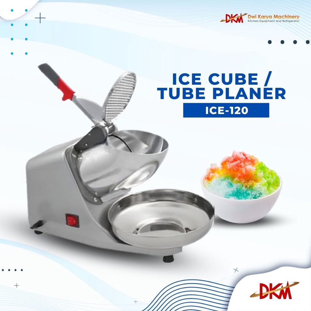 GETRA ICE CUBE/TUBE PLANNER / MESIN SERUT ES / ICE-120SC
