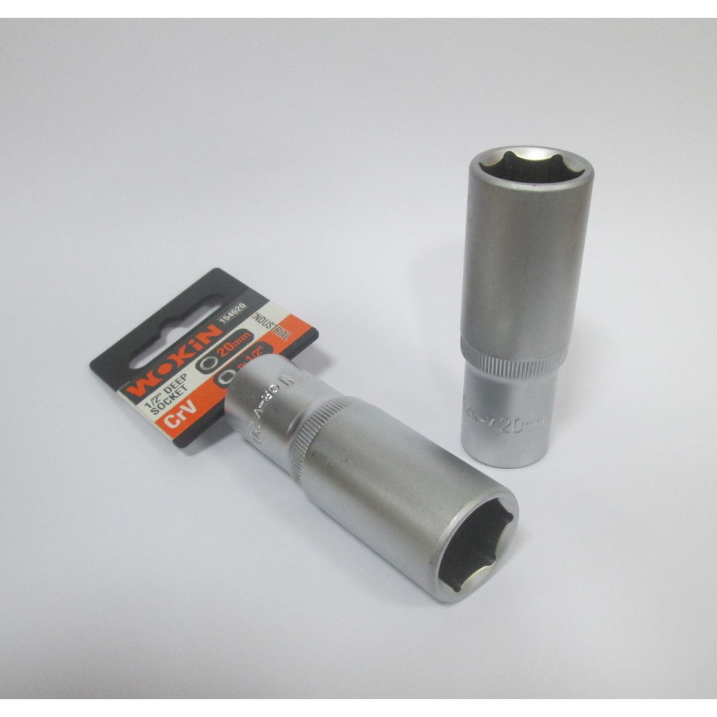 Kunci Sok Panjang 08-32mm - Deep Socket Shock CrV 1/2&quot; 6PT 8-32mm