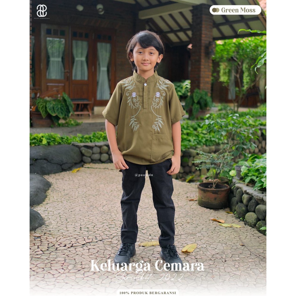 Sarimbit Keluarga Cemara Koko Kids Pendek ORIGINAL by Puan ID