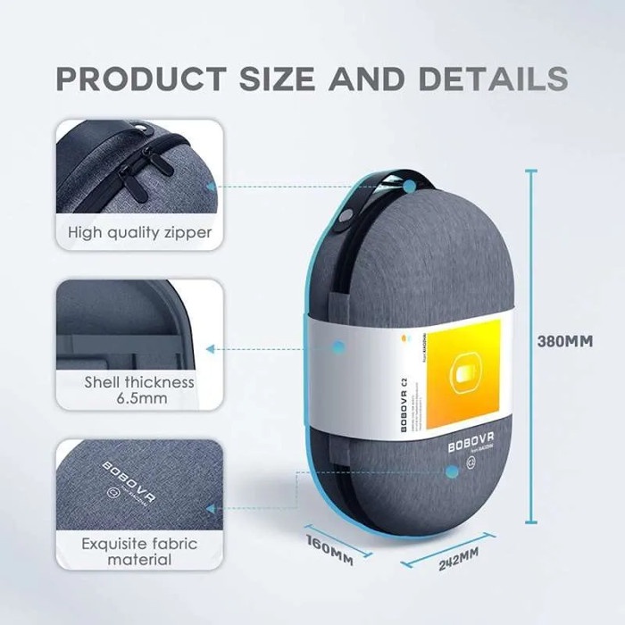 BOBOVR C2 Carrying Case - Compatible for Oculus Quest 2 &amp; Pico 4