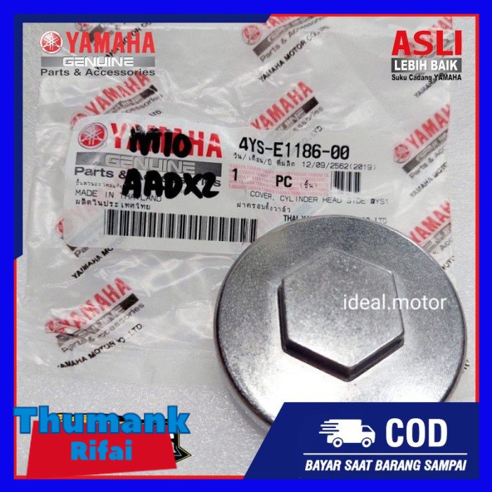 TUTUP KLEP MIO SPORTY SMILE NOUVO JUPITER ORIGINAL ORI YAMAHA ORIGINAL