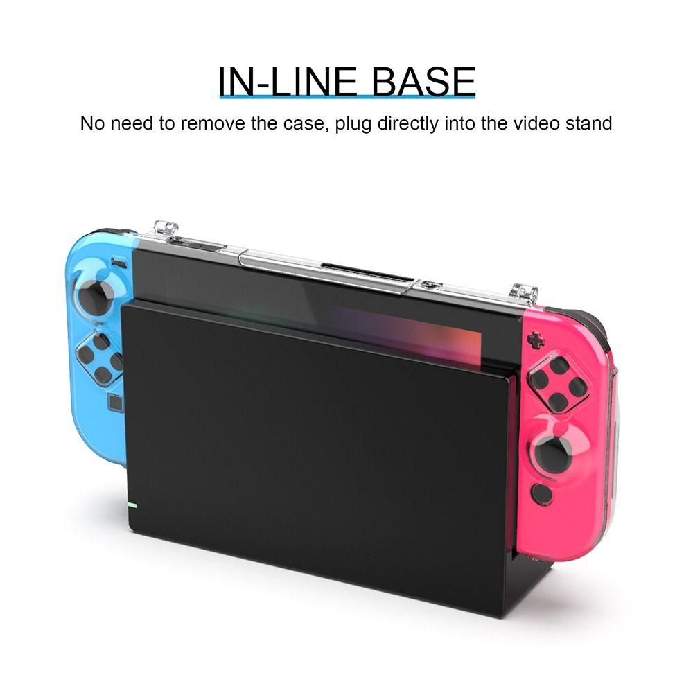 Casing Pelindung Populer Aksesoris Bening Keras Untuk Nintendo Switch Untuk Nintendo Switch