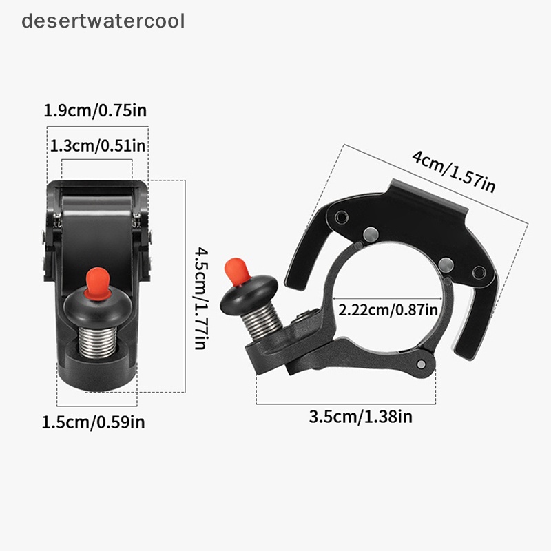 Deid ROCKBROS Stainless Bel Sepeda Ring MTB Bersepeda Tanduk Sepeda Stang Bell Crisp Martijn