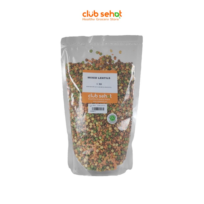 

Bongkar Gudang~Bisa COD MIXED LENTILS 1KG