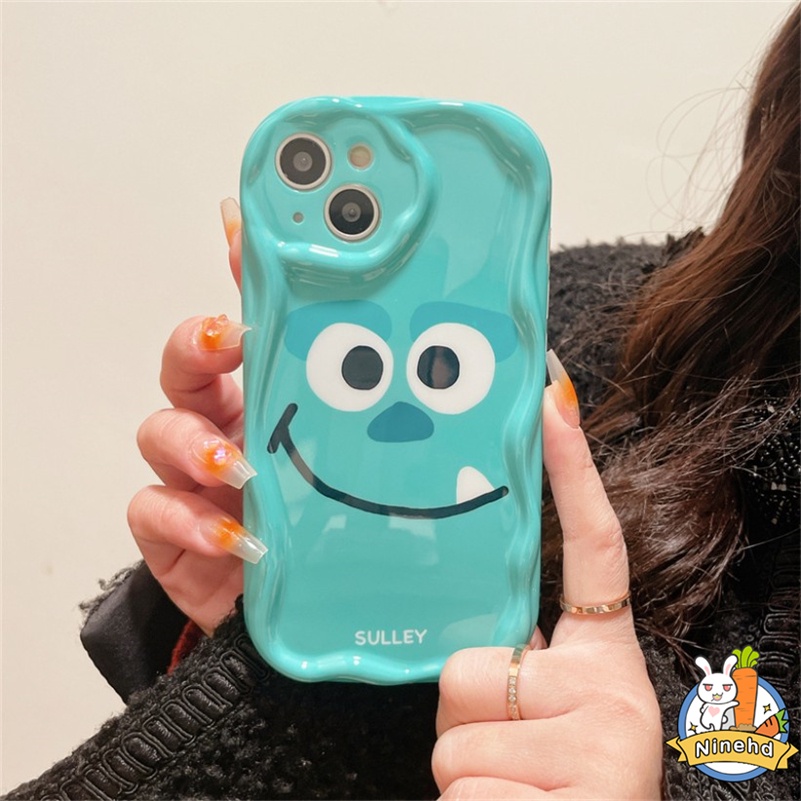 Realme C55 C35 C33 C30 C30s C21Y C25Y C25 C25s C20 C20A C15 C12 C11 8i 5 5s 5i 6i C3 Kartun Monster Kecil Lucu Kreatif Casing Ponsel Silikon Soft Case Anti Jatuh Sarung Pelindung