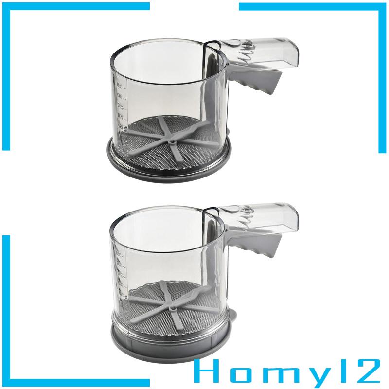 [HOMYL2] Flour Sifter Sieve Saringan Baking Serbaguna Untuk Baking Tepung Kue