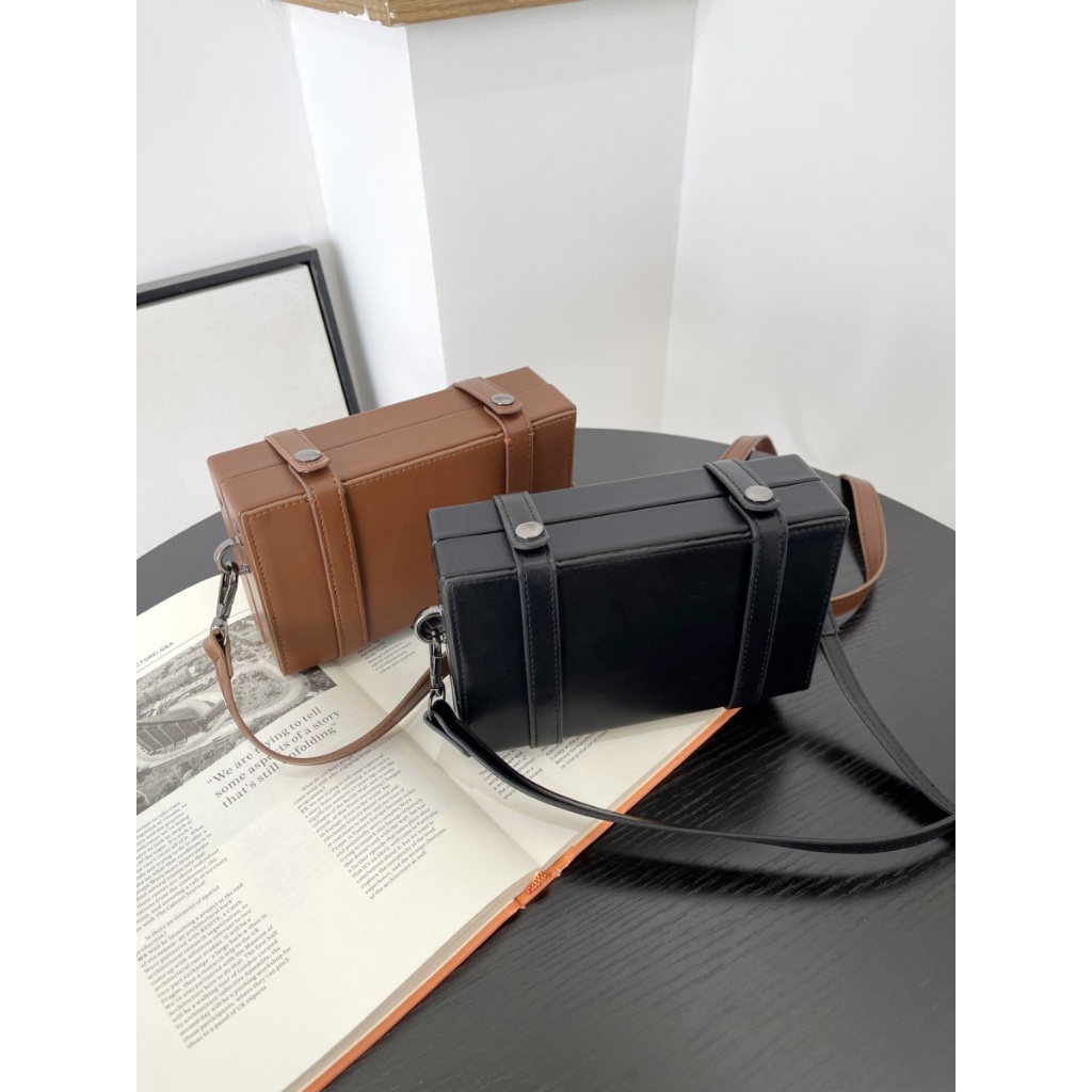 Tas Selempang Pria Kulit Tas Kulit Pria Tas Pria Tas Jalan CASE Tas kekinian Tren LX_Store