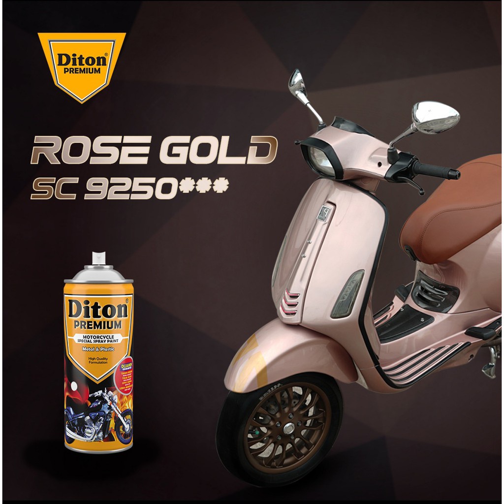 pilok pilox Diton Premium Rose Gold SC 9250*** SC 9250 400cc pylox cat semprot diton premium