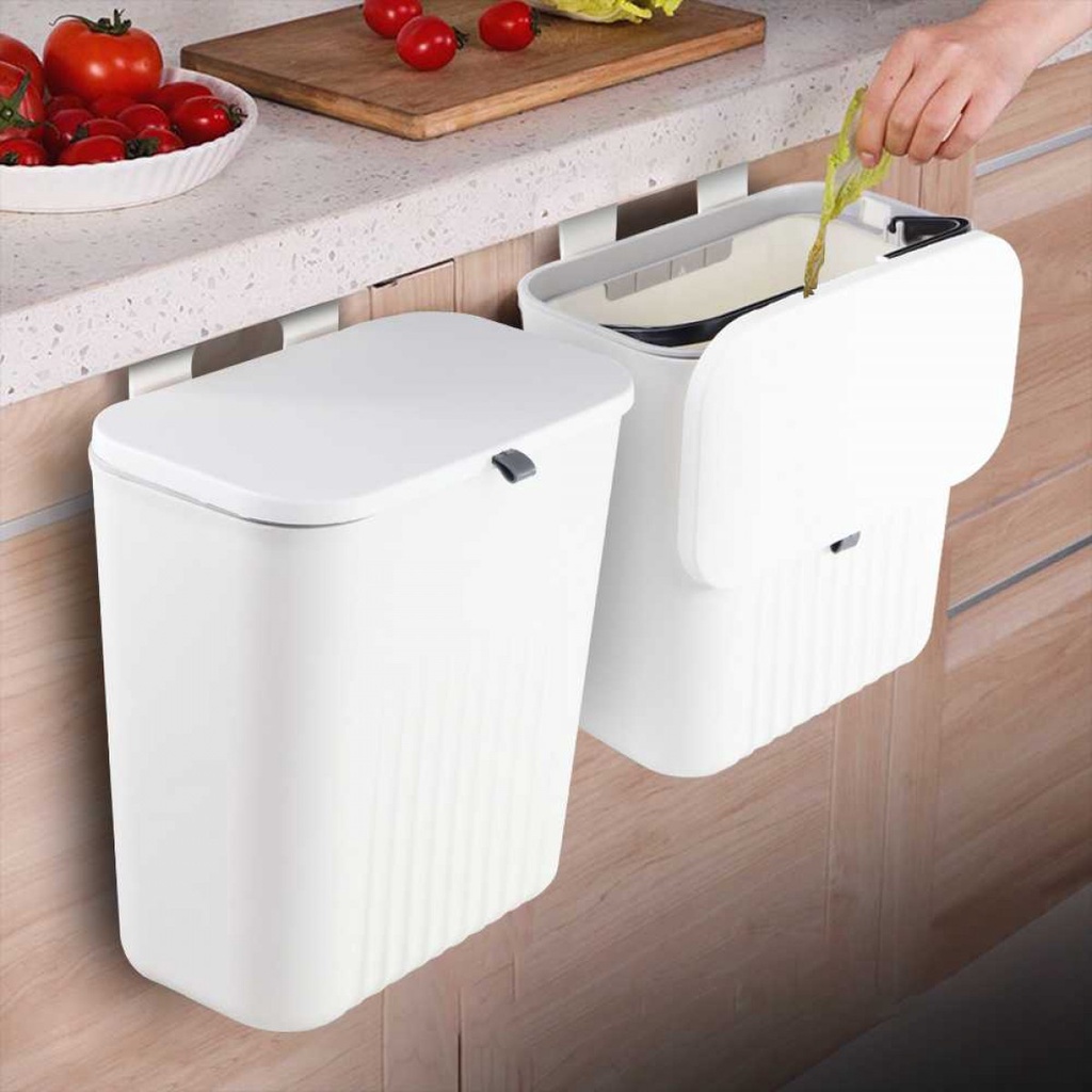 Tempat Sampah Gantung Dapur Kitchen Trash Bin - LF00206