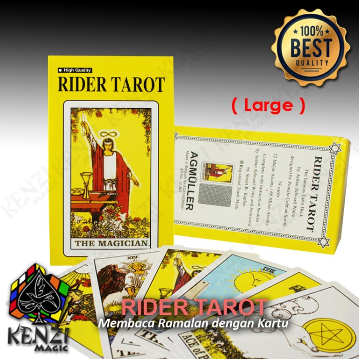Rider Tarot - Kartu Tarot - Kartu Ramal - Kartu Ramalan - Kartu Sulap - Small