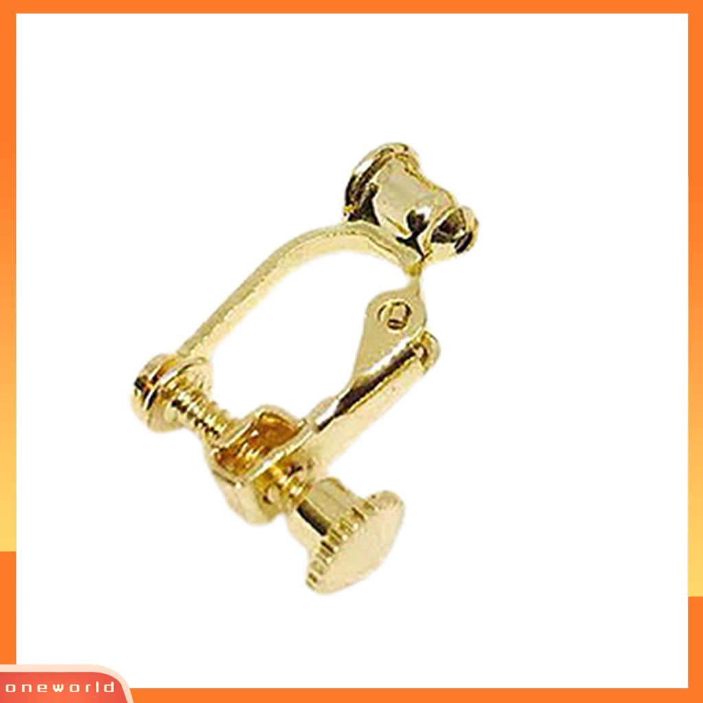 [WOD] 5pcs Eardrop Adjustable Tanpa Tindik Klip Telinga Convertor Anting Aksesoris