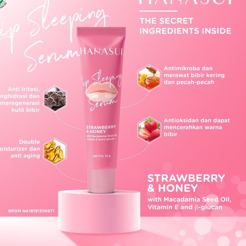 HANASUI LIP SLEEPING SERUM ORIGINAL