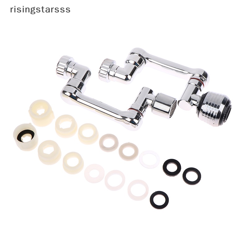 Rsid Span-new Keran Rotag 1080derajat Universal Dapur Aerator Keran Putar Sudut Lebar Putar Splash Filter Faucet Extender Untuk Kamar Mandi Jelly