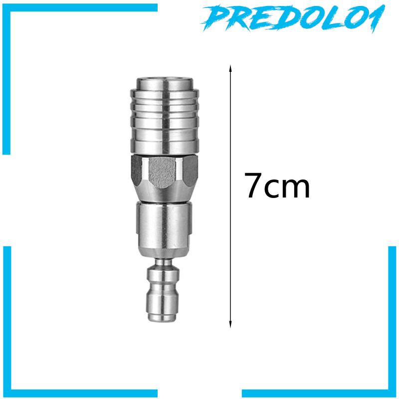 [Predolo1] Sambungan Cepat 1/4inci Mudah Dipasang Untuk Perawatan Rumput Irigasi Siram Bunga